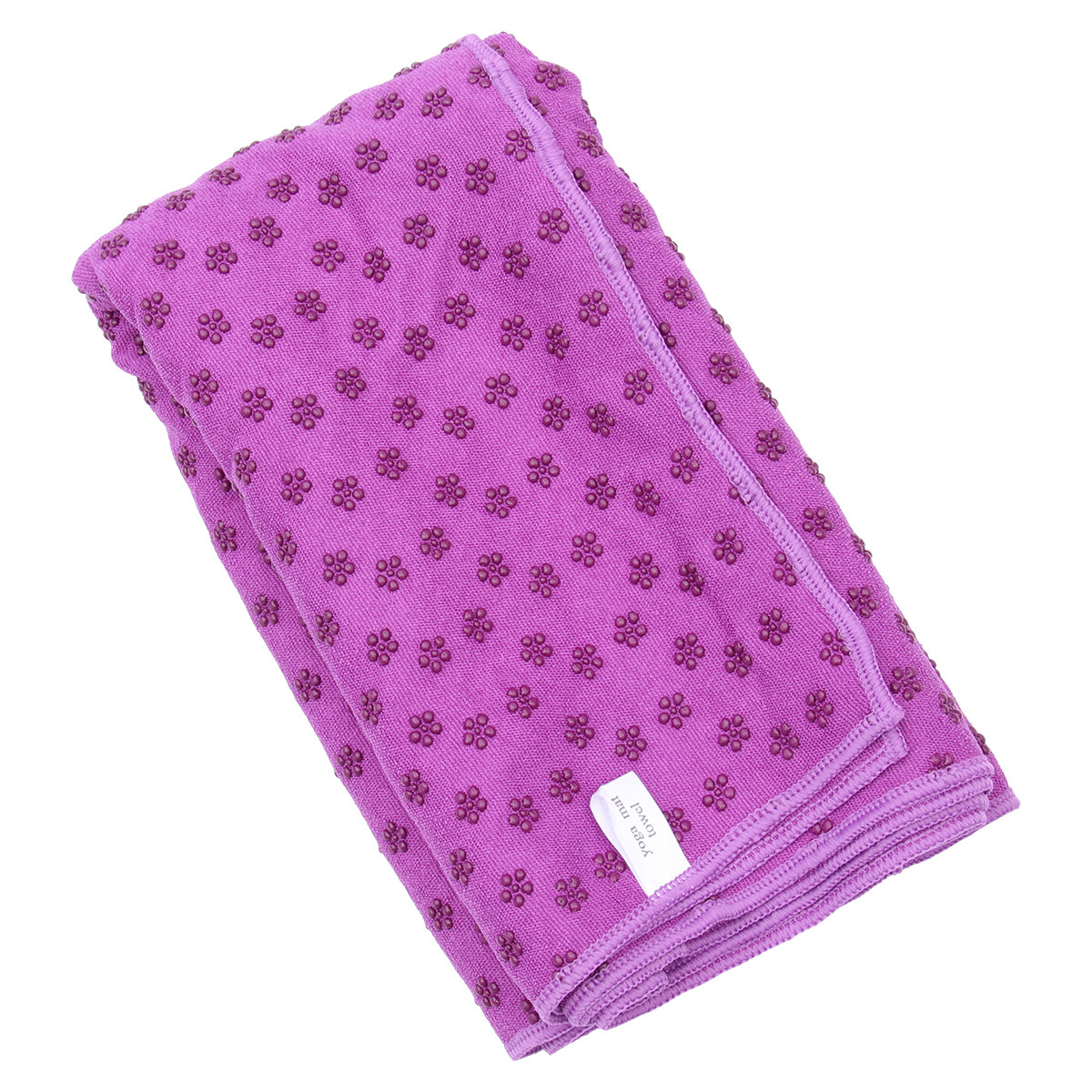 Mat Pilates Yoga - 1Pcs Yoga Mat Plum-Shaped PVC Particle