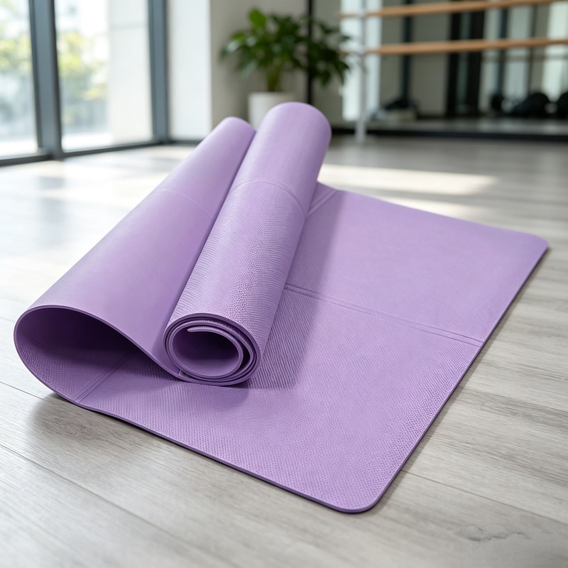 Pilates Yoga Home Workout - 4mm Thick Non‑Slip Yoga Exercise Mat,