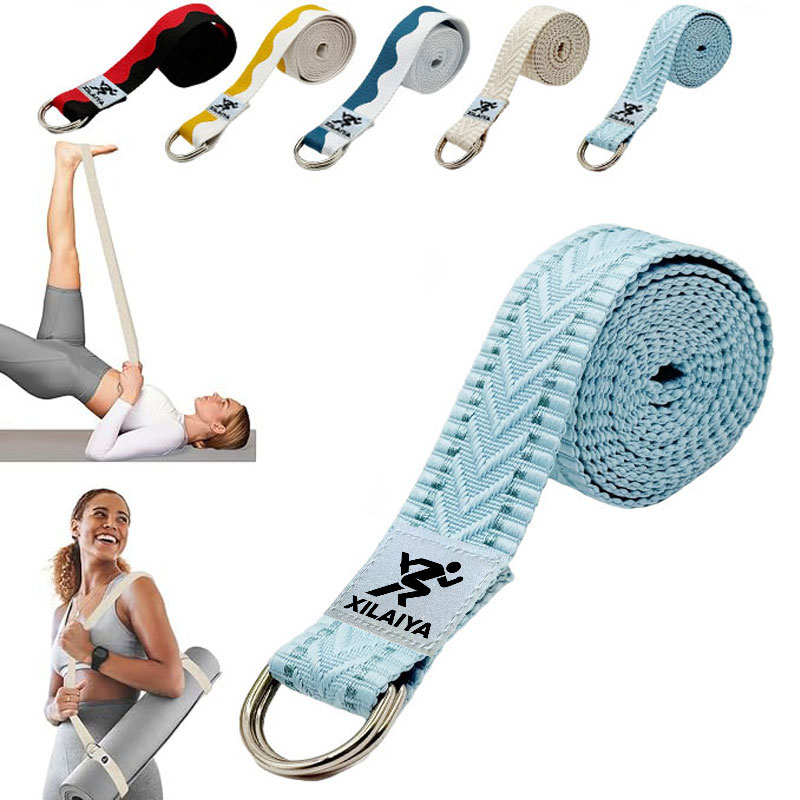 Mat Pilates Yoga - Adjustable Non Slip Strap, Suitable for
