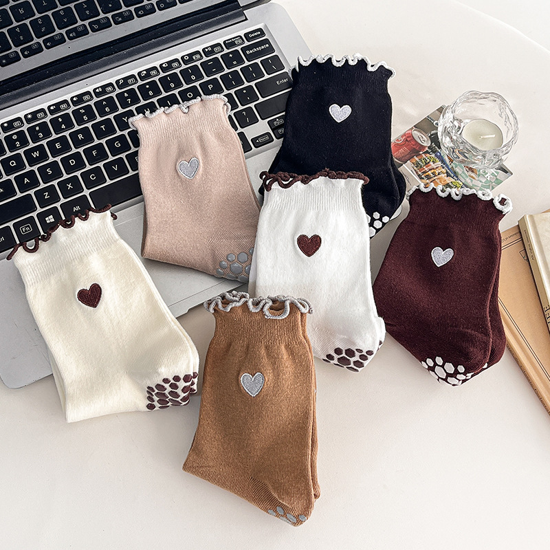 Yoga Socks Women Cotton Heart  - огляд і ціна Medias Para Pilates Y Yoga