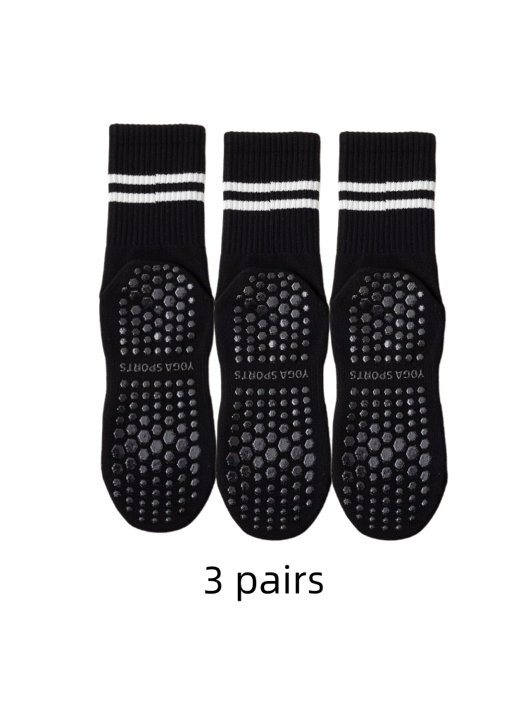 3 pairs of yoga socks, medium  - огляд і ціна Medias Para Pilates Y Yoga