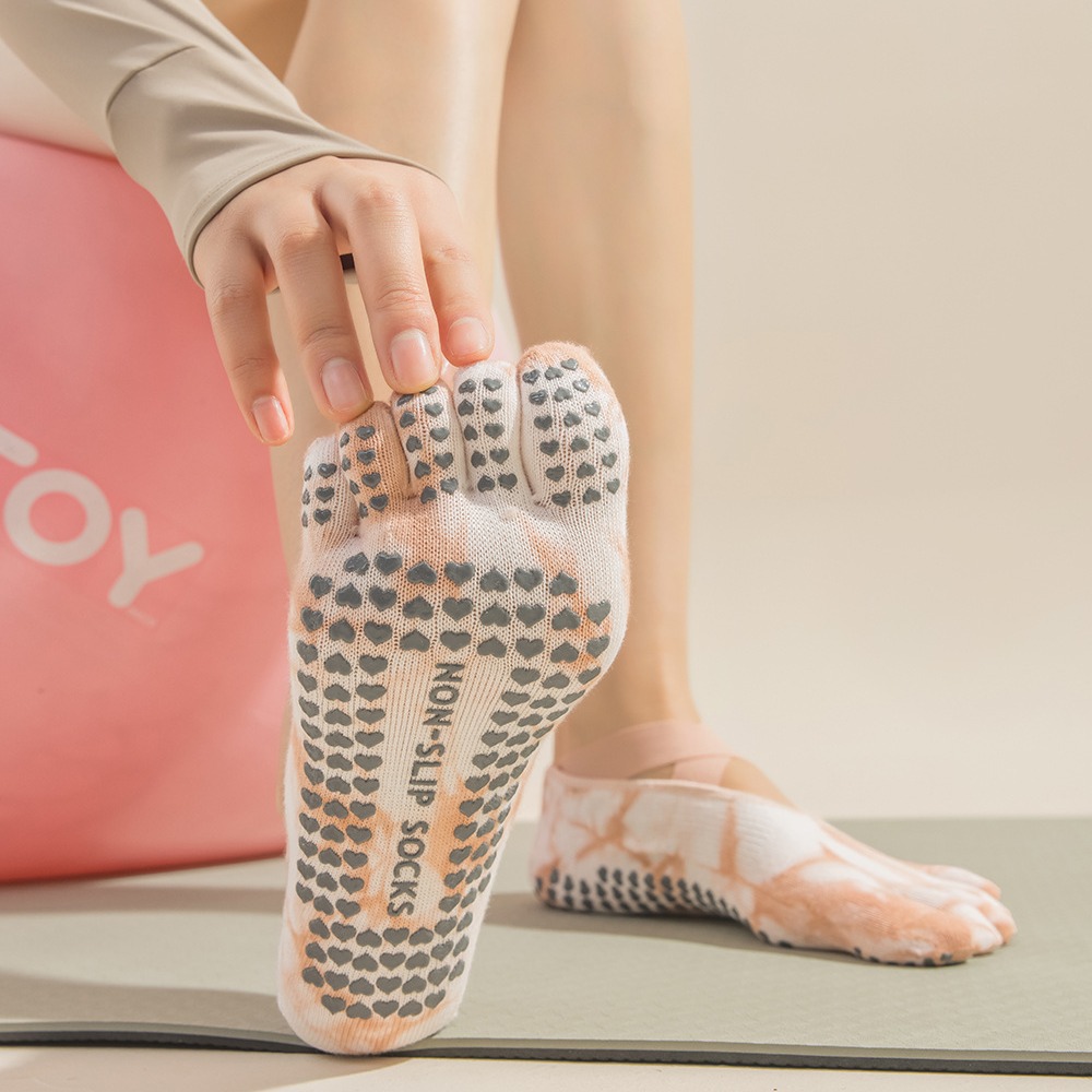 Tie-Dye Women's Five Finger Gr - огляд і ціна Pilates Yoga Workout