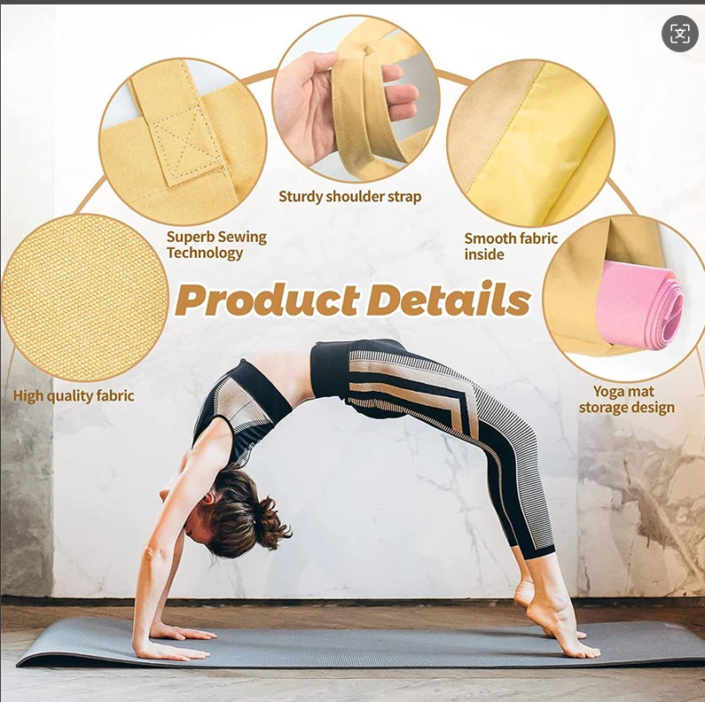 Multi‑Purpose Yoga Bag Yoga Ma - огляд і ціна Mat Pilates Yoga