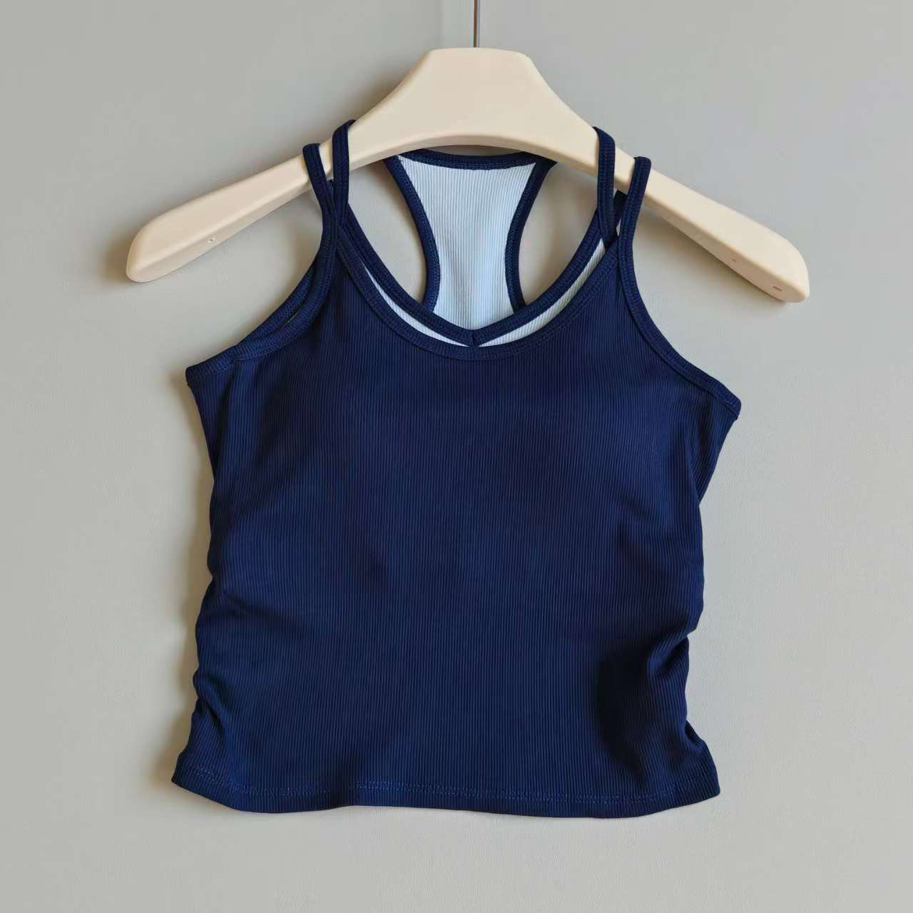 Contrast Color Yoga Vest for W - огляд і ціна Pilates Yoga Clothes