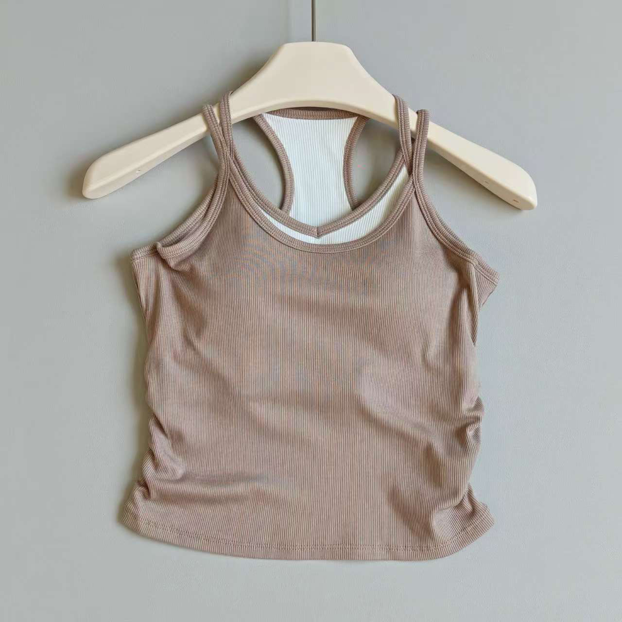 Contrast Color Yoga Vest for W - огляд і ціна Pilates Yoga Clothes