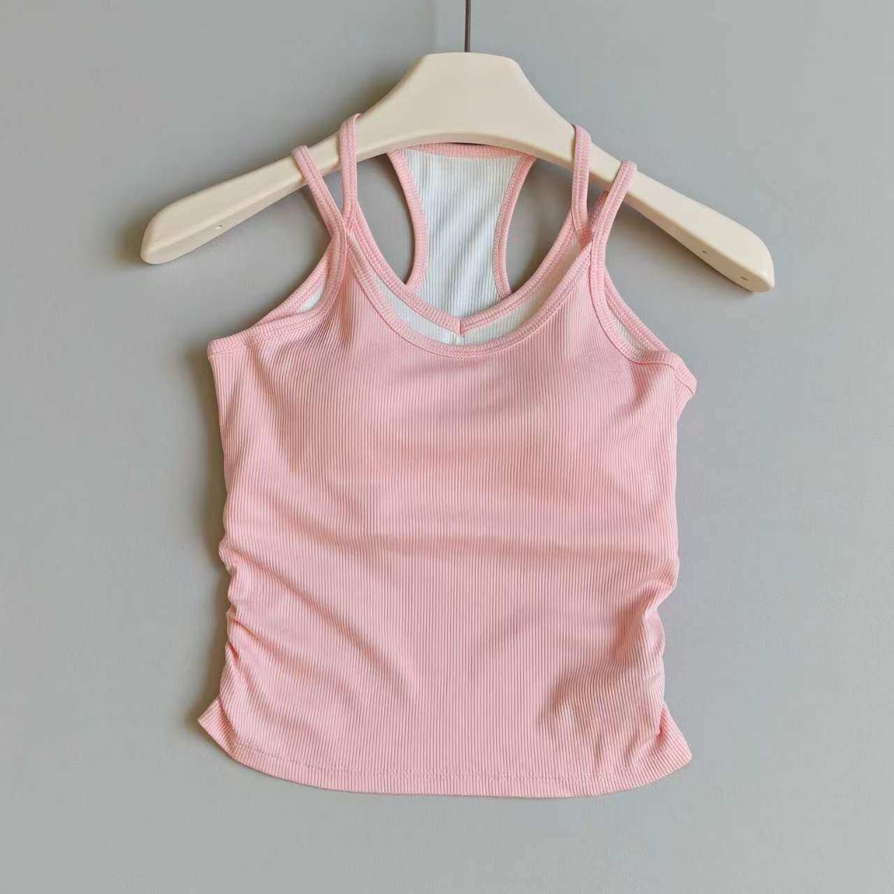 Contrast Color Yoga Vest for W - огляд і ціна Pilates Yoga Clothes