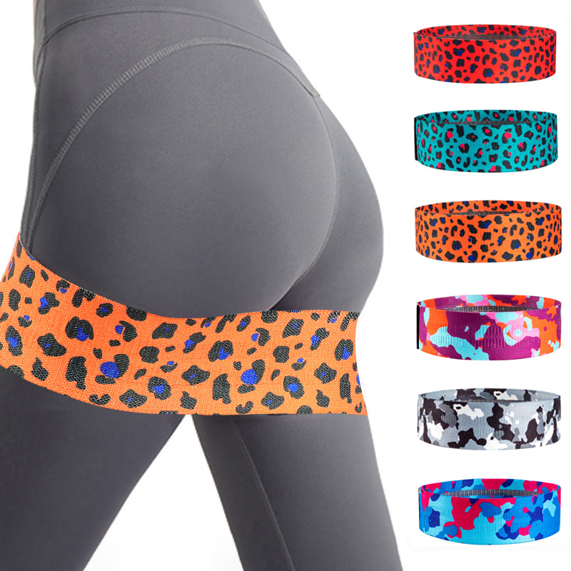 Leopard Print Booty Bands, Non - огляд і ціна Pilates Yoga Home Workout