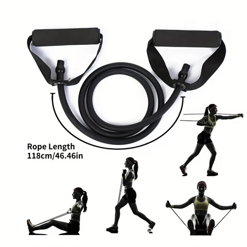 1pc 4-Level Resistance Bands w - огляд і ціна Pilates Yoga Home Workout