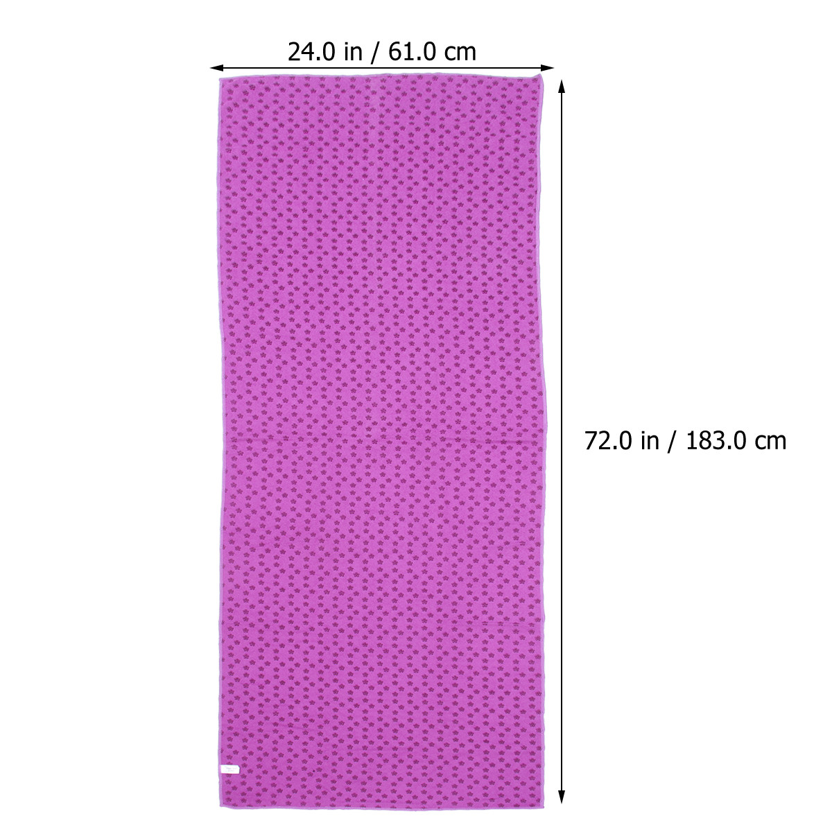 1Pcs Yoga Mat Plum-Shaped PVC  - огляд і ціна Mat Pilates Yoga