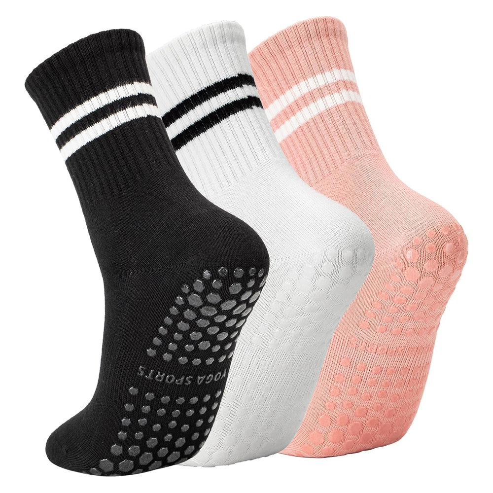 Yoga Pilates Socks with Grips  - огляд і ціна Pilates Yoga Workout