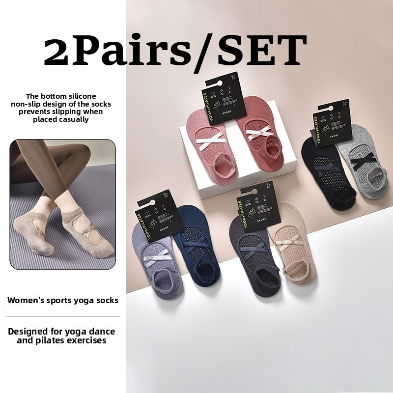 2 Pairs Breathable Cotton Swea - огляд і ціна Pilates Yoga Clothes