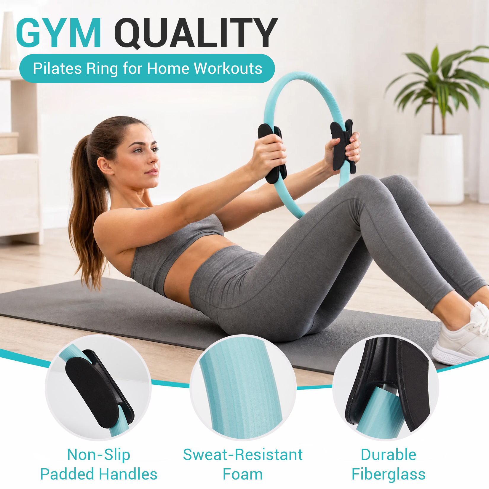 Pilates Training Set, 6-in-1 P - огляд і ціна Pilates Yoga Home Workout