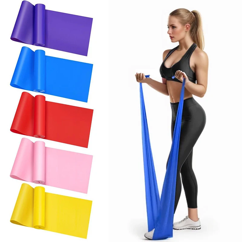 Elastic Yoga Fitness Bands Yog - огляд і ціна Pilates Yoga Home Workout